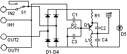FM Telephone Bug-Circuit diagram