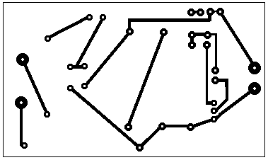 Adjustable Strobe Light-PC Board Layout