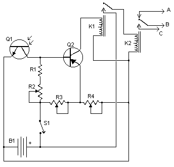 Automatic Headlight Brightness Switch-Circuit diagram