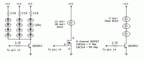 Automatic 12 Volt Lamp Fader-Other possible hookups