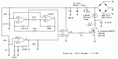 Sunrise Lamp-Circuit diagram