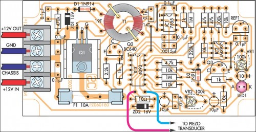 Parts layout