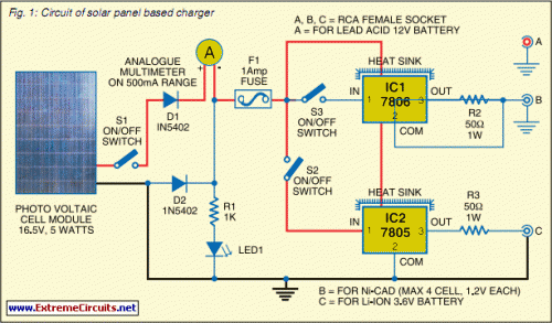 Charger circuit diagram