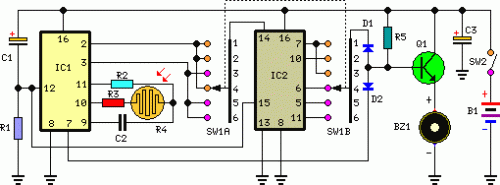 A Tan Timer Circuit Diagram-Circuit diagram
