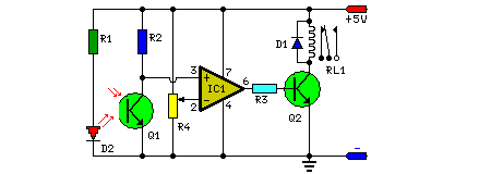Wireless On-Off Switch-Circuit Diagram