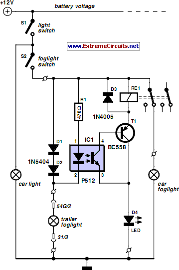 Fog Lamp Sensor Circuit circuit diagram and instructions 2006 f250 ac diagram wiring schematic 